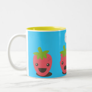 Tasse 2 Couleurs Fraises (WTF ?)