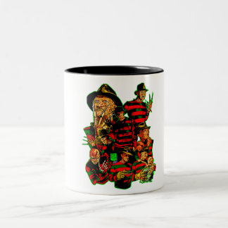 Tasse 2 Couleurs Freddy Movie Horreur
