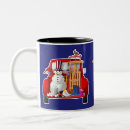 Tasse 2 Couleurs Frozen Family Fun Little Red Truck