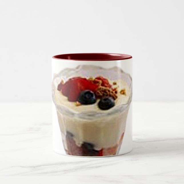 Tasse 2 Couleurs Fruit italien Sundae (Centre)