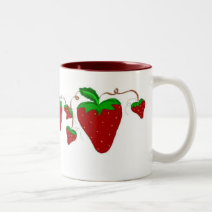 Tasse 2 Couleurs Fun fraise