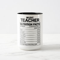 Funny Music Enseignant La valeur nutritive