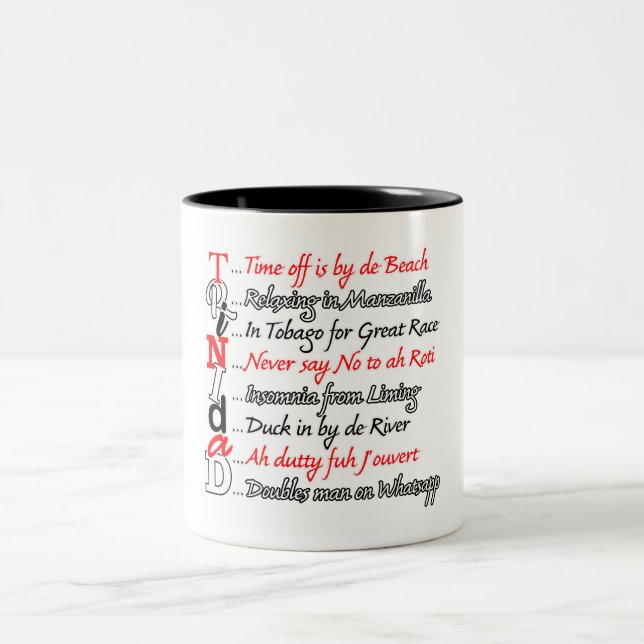 Tasse 2 Couleurs Funny Trini Description 3 Souvenir Musique (Centre)