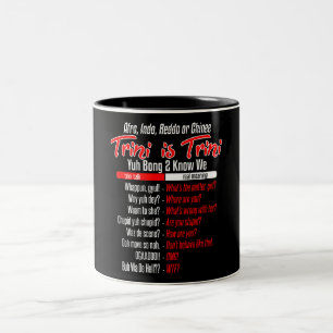 Tasse 2 Couleurs Funny Trini est Trini