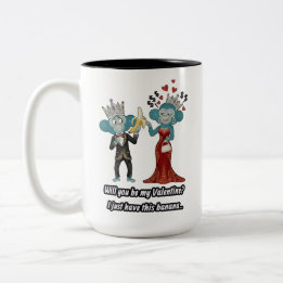 Tasse 2 Couleurs Funny valentine's present