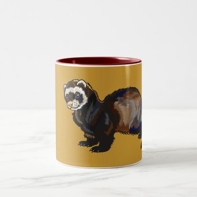 Tasse 2 Couleurs furet (Centre)