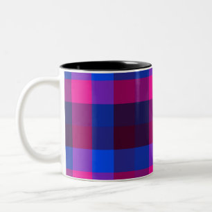 Tasse 2 Couleurs Fusion de mosaïque néon