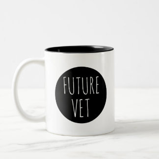 Tasse 2 Couleurs Futur vétérinaire // Célébration de la profession
