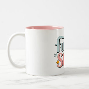Tasse 2 Couleurs Future Star - Jolies empreintes de bébé