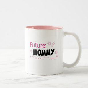 Tasse 2 Couleurs Futurs tee-shirts et cadeaux maman
