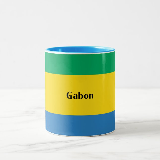 Tasse 2 Couleurs Gabon, République gabonaise (Centre)