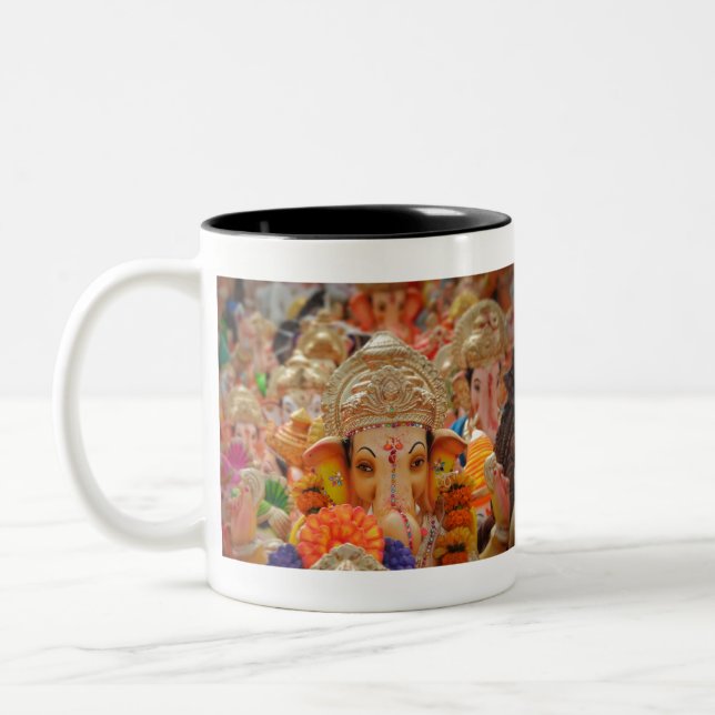 Tasse 2 Couleurs Ganesha (Gauche)
