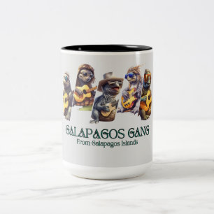 Tasse 2 Couleurs Gang Galapagos des îles Galapagos