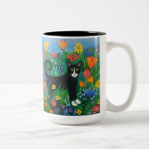 Tasse 2 Couleurs Garden cat