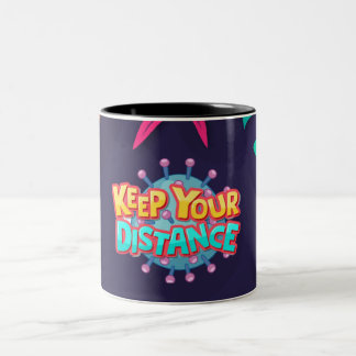Tasse 2 Couleurs garder loin