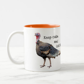 Tasse 2 Couleurs Gardez la Turquie calme