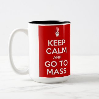 Tasse 2 Couleurs Gardez le calme et allez amasser