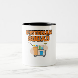 Tasse 2 Couleurs Gardien de l'école Escouade gardienne Janvier Sout