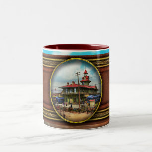 Tasse 2 Couleurs Gare - Louisville and Nashville Railroad