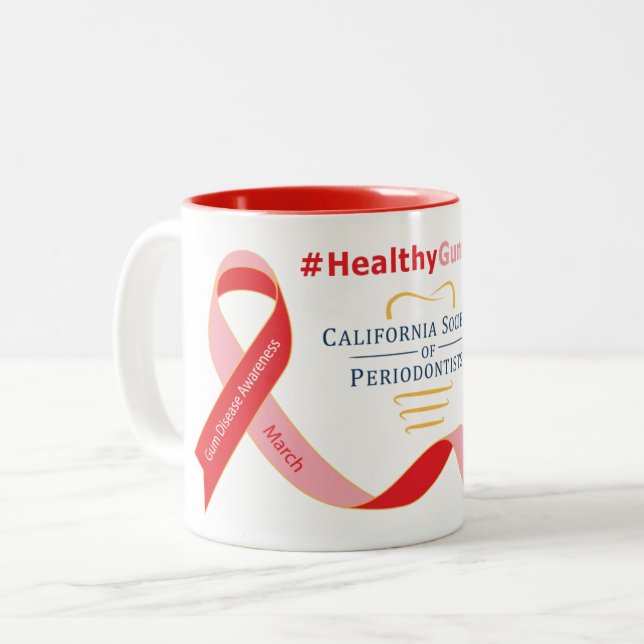 Tasse 2 Couleurs GDA à deux tons CSP (Devant gauche)