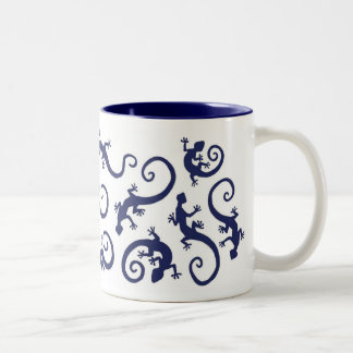 Tasse 2 Couleurs geckos_SAPHIRE_mug