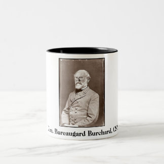 Tasse 2 Couleurs Gen. Bureaugard Burchard, CSA, Gen. Bureaugard…
