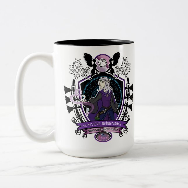 Tasse 2 Couleurs Geneviève Behrenduer (Gauche)