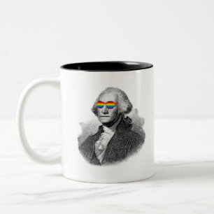 Tasse 2 Couleurs George Washington Pride
