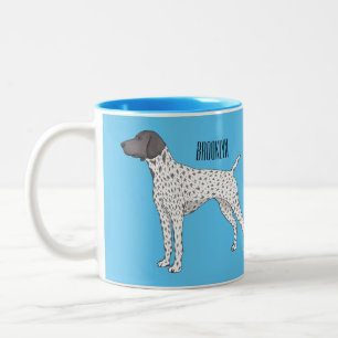 Tasse 2 Couleurs German Shorthred Pointer dog