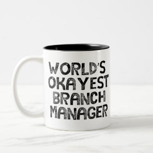 Tasse 2 Couleurs gestionnaire de succursales