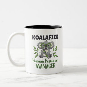 Tasse 2 Couleurs Gestionnaire des ressources humaines Koalafied Sp