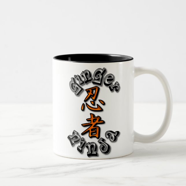 Tasse 2 Couleurs Gingembre Ninja (Droit)