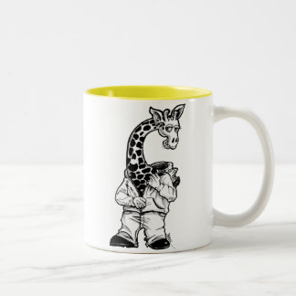 Tasse 2 Couleurs Girafe-Costume