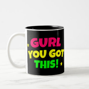 Tasse 2 Couleurs GiRL VOUS AVEZ CECI