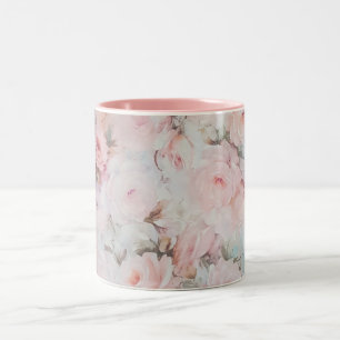 Tasse 2 Couleurs Girly rougissent le pays rose de boho de tons