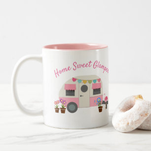Tasse 2 Couleurs Glamper moisissonneux rose pâle