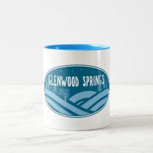 Tasse 2 Couleurs Glenwood Springs Colorado Extérieur