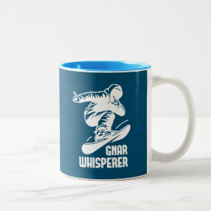 Tasse 2 Couleurs Gnar Whisperer Snowboard