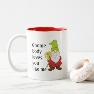 Tasse 2 Couleurs Gnome Body T'aime Comme Moi