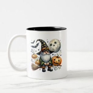 Tasse 2 Couleurs Gnome Halloween éffrayante - Cadeau Parfait