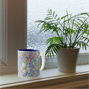 Tasse 2 Couleurs Golden Lily Vintage motif floral William Morris
