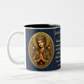 Tasse 2 Couleurs Golden Revergence Vierge Marie