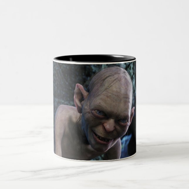Tasse 2 Couleurs GOLLUM™ avec sourire (Centre)