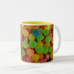Tasse 2 Couleurs Gourmandises colorées