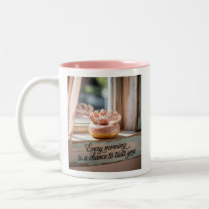 Tasse 2 Couleurs Goûtez-Moi Lentement : Chaque Matin