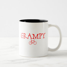 Tasse 2 Couleurs Grampy Red Bike