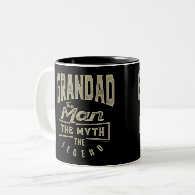 Tasse 2 Couleurs Grand La Légende (Devant gauche)