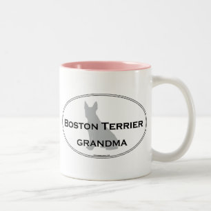 Tasse 2 Couleurs Grand-maman de Boston Terrier