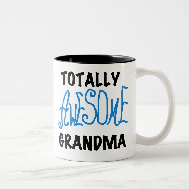 Tasse 2 Couleurs Grand-maman totalement impressionnante - T-shirts (Droit)