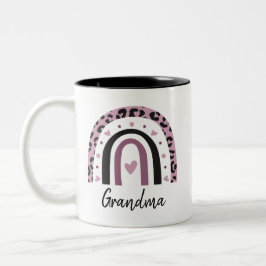 Tasse 2 Couleurs Grand-mère arc-en-ciel Boho